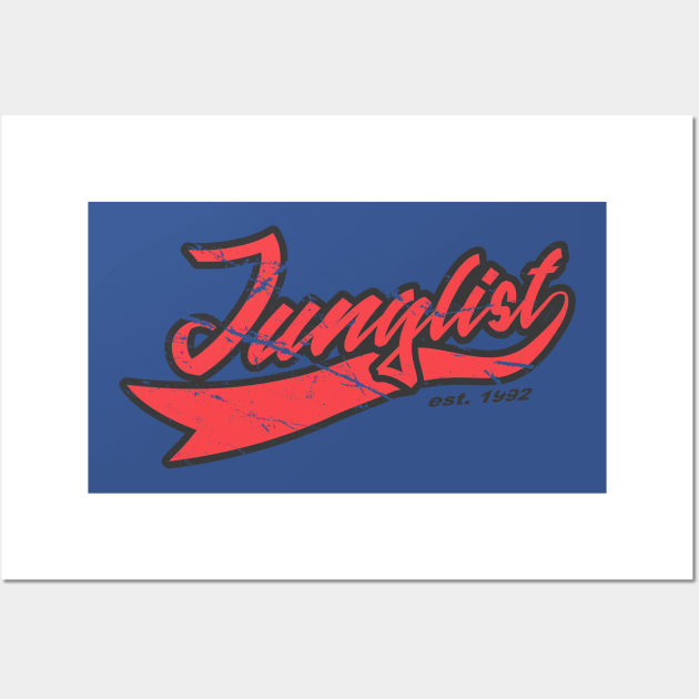 Junglist Team Red Wall Art by KORAX